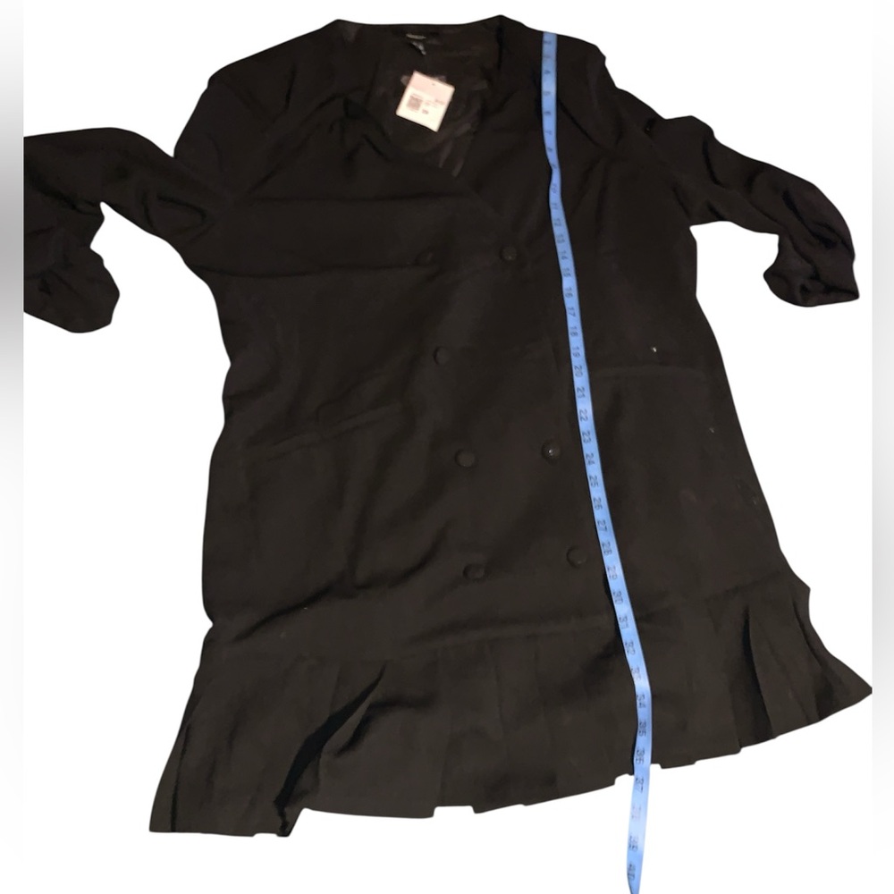 NWT 3X plus size school girl blazer dress with pleated bottom double breasted - Picture 4 of 8
